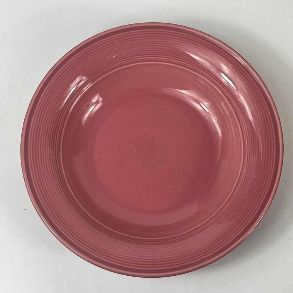 Nancy Calhoun Bowl Dark Rose Pink Japan Stoneware Soup Salad Cereal Replacement